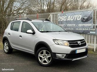 ◊ dacia sandero stepway 1.5 dci 90 prestige – clim – bluetooth – régulateur – barres de toit – ct.ok – garantie 6 mois incluse ◊