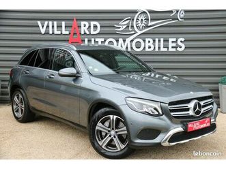 mercedes glc 220d 170 cv 4matic - boite automatique - 46 900 km - origine france - historique d'entretien mercedes - 31 900.00