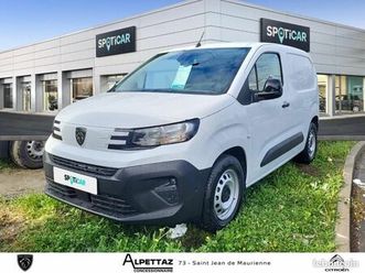 peugeot partner m 800kg electrique 136ch batterie 54 kwh pack premium connect