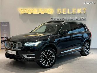 volvo xc90 t8 awd hybride rechargeable 310+145 ch geartronic 8 7pl ultra style chrome