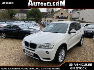 bmw x3 (f25) xdrive20da 184ch luxe