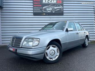 mercedes classe e w124 220 essence reference bva collector excellent état rien à prévoir et garantie