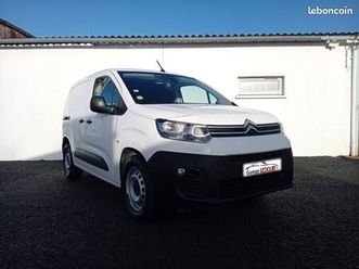 citroen berlingo van 10 825 ht 1.6 bluehdi 100 cv club 3 places