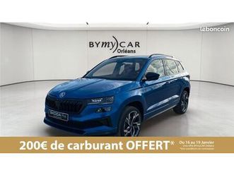 skoda karoq 1.5 tsi evo 2 150 ch act dsg7 sportline