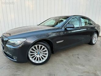 bmw serie 7 f01 730 da 3.0 d 24v 245cv bv auto 4 portes origine france avec entretien bmw