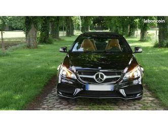 mercedes coupé e500 c207 phase 2 v8 408ch amg / rareté / faible kilométrage certifié / beaucoup d'options / garantie mercedes mai 2026