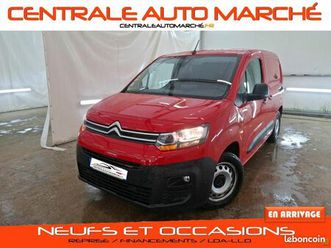 citroen berlingo 1.5 bluehdi s&s - 130 - bv eat8 iii fourgon fourgon m worker 1000 kg phase 1