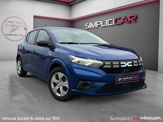 dacia sandero sce 65 essential / garantie 12 mois / entretien dacia