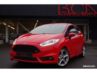 ford fiesta st 1.6 182, leds, recaro chauf, tél bt, suivi ...