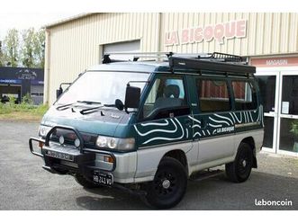 van 4x4 aménagé – mitsubishi delica 1994 – collection prêt à voyager