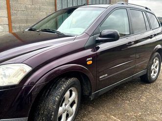 vente ssangyong kyron