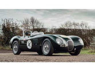 1951 jaguar c-type vert manuel conduite à droite in royau...