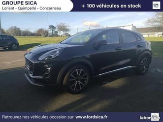 ford puma 1.0 ecoboost 125ch s&s mhev titanium business powershift