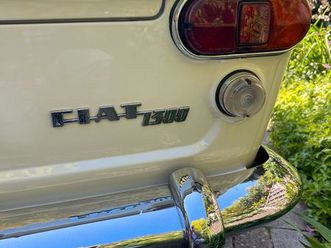 fiat 1300 - traum in weiß