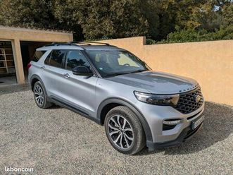 ford explorer phev hybride 2021 3.0 ecoboost 457ch carplay fullscreen