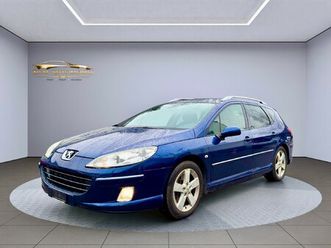 407 sw 2.7 hdi platinium edition automatic, automatic, panoramadach, ledersitze mit memory, anhängerkupplung