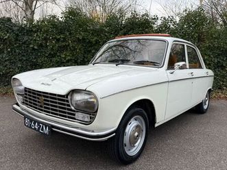 peugeot 204 1.1 sedan 1973 beige oldtimer benzin