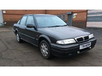 1995 rover 400 gris manuel, 5 vitesses conduite à droite...