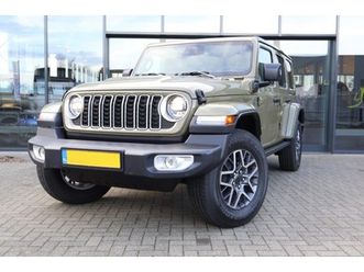 jeep wrangler - 4xe 380 sahara / olive drab / nieuw model 2026