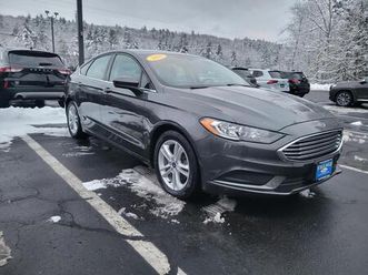 used 2018 ford fusion se