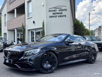 cabriolet 63 - bva speedshift mct bm 217 amg 4-matic