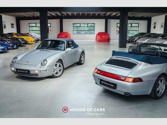 993.1 carrera 4 cabriolet manual - belgian - 21% vat