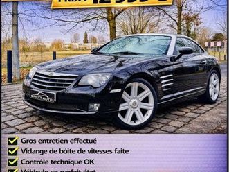 chrysler crossfire / 3,2 v6 218 cv / gros entretien, moteur , boite à vitesse, fait avec facture