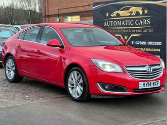 2014 vauxhall insignia 2.0 cdti [163] elite nav 5dr auto hatchback diesel automatic