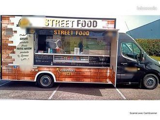 camion food truck renault master 3 faible kilométrage - groupe électrogène