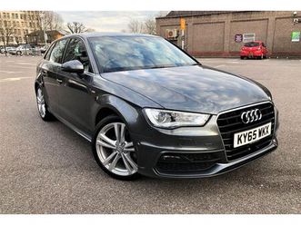 2015 audi a3 1.4 tfsi s line (150ps) (cod) sportback 5d 1395cc