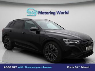 2023 audi q8 e-tron 55e black edition suv