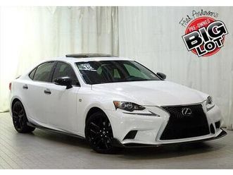 used 2015 lexus is 250 crafted line