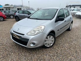 renault clio iii phase ii 1.5 dci 70cv eco2 authentique 1ere main gris métal