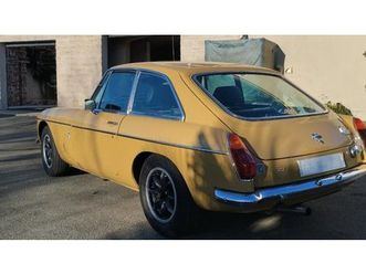 1974 mg mgb jaune manuel, 4 vitesses conduite à gauche in...