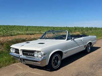 pontiac le mans cabriolet gto