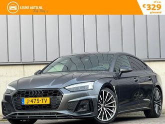 audi a5 sportback 40 tfsi 190pk 3x s-line black edition camera apple-carplay