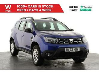 2022 dacia duster 1.0 tce 90 comfort 5dr estate petrol manual