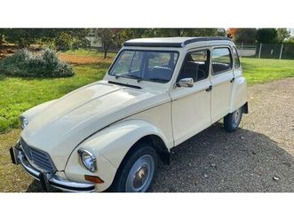 1976 citroen dyane beige manuel, 4 vitesses conduite à dr...