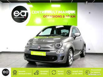 fiat 500 1.2 69 cv dualogic rockstar - 29982km - gps / radar / boite auto