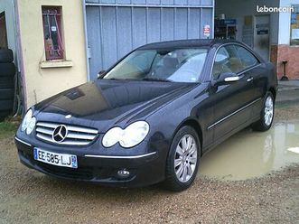 mercedes clk 200 kompressor 184cv elegance 95mkm 1 ere main francaise 2008