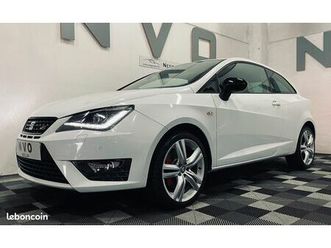 seat ibiza cupra fr 1.8 192 ch tsi bvm 6 sc / 71677 km / 1ére main / apple carplay