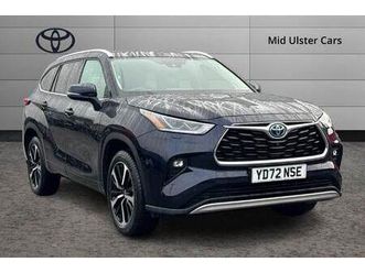 2022 toyota highlander 2.5 vvt-i hybrid excel premium 5dr cvt