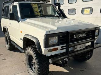 nissan patrol tr 3.3 turbo diesel - 1984 asi