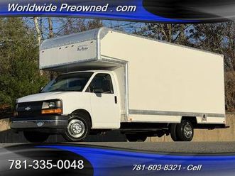 2017 chevrolet express 3500 17' attic box truck van * one owner * #1