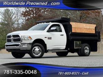 2016 ram 3500 4x4 dump truck 9' body 6.4l 40k miles one owner! #148