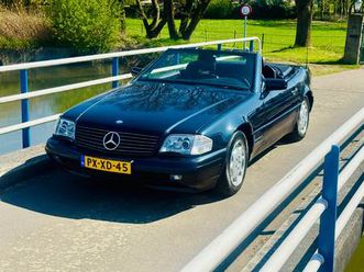 mercedes-benz sl cabrio 500 automaat! dealer onderhouden! nl auto 3e eigenaar! uitmuntende staat!