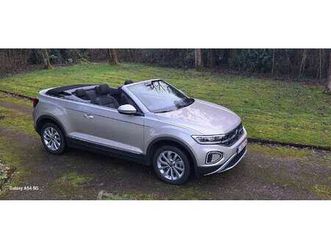 t-roc cabriolet 1.0 tsi style business