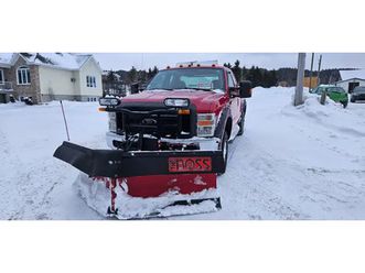 2008 ford f-250 chasse-neige plow truck