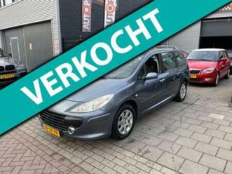 peugeot 307 sw 1.6-16v pack 2e eigenaar! trekhaak pano pdc n — peugeot — marktplaats