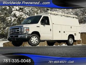 2014 ford e-350 10' knapheide kuv service utility work van 55k miles